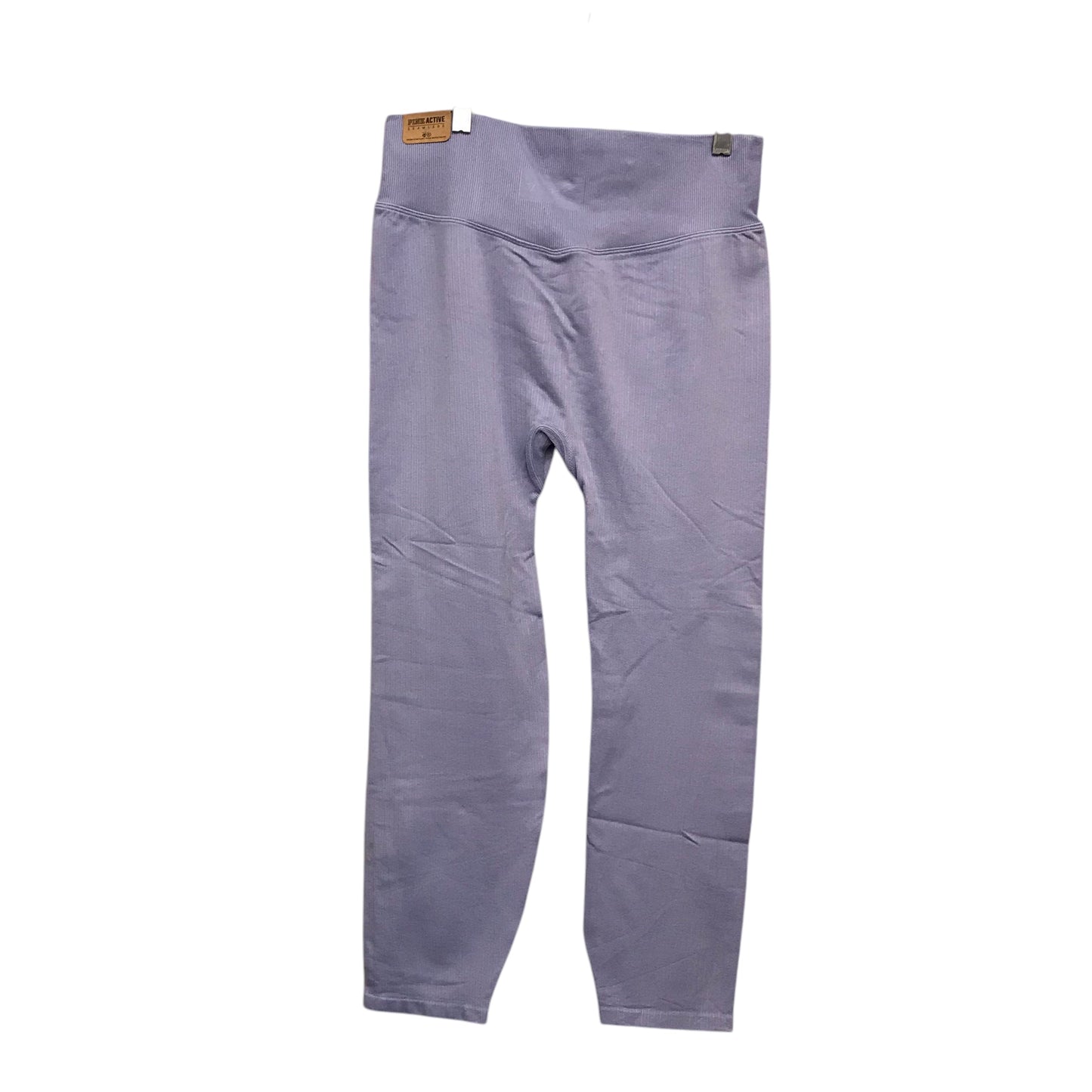 Athletic Capris By Pink In Purple, Size:Xl