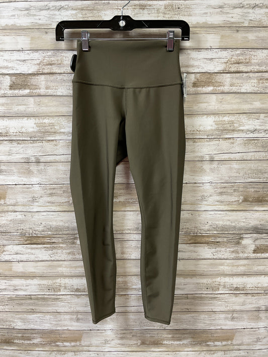 Athletic Leggings By Alo In Green, Size:Xs