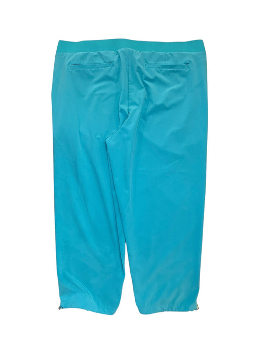 Pants Wide Leg By Chicos In Teal, Size:Xxl