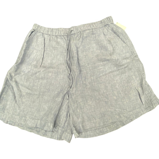 Shorts By T Tahari In Blue, Size:1X
