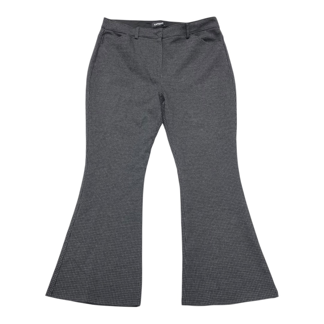 Pants Dress By Express In Black & Grey, Size:14