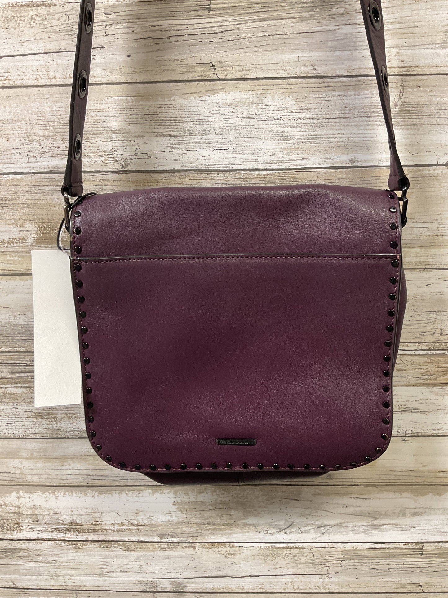 Crossbody Designer By Rebecca Minkoff In Purple, Size:Medium