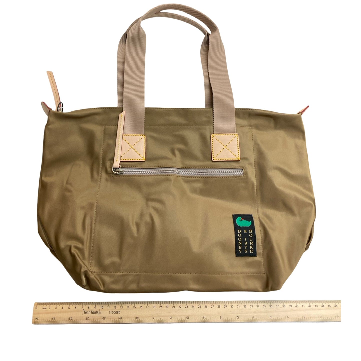 Handbag Designer By Dooney And Bourke In Tan, Size:Medium