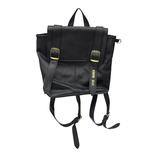 Backpack By Steve Madden In Black, Size:Medium