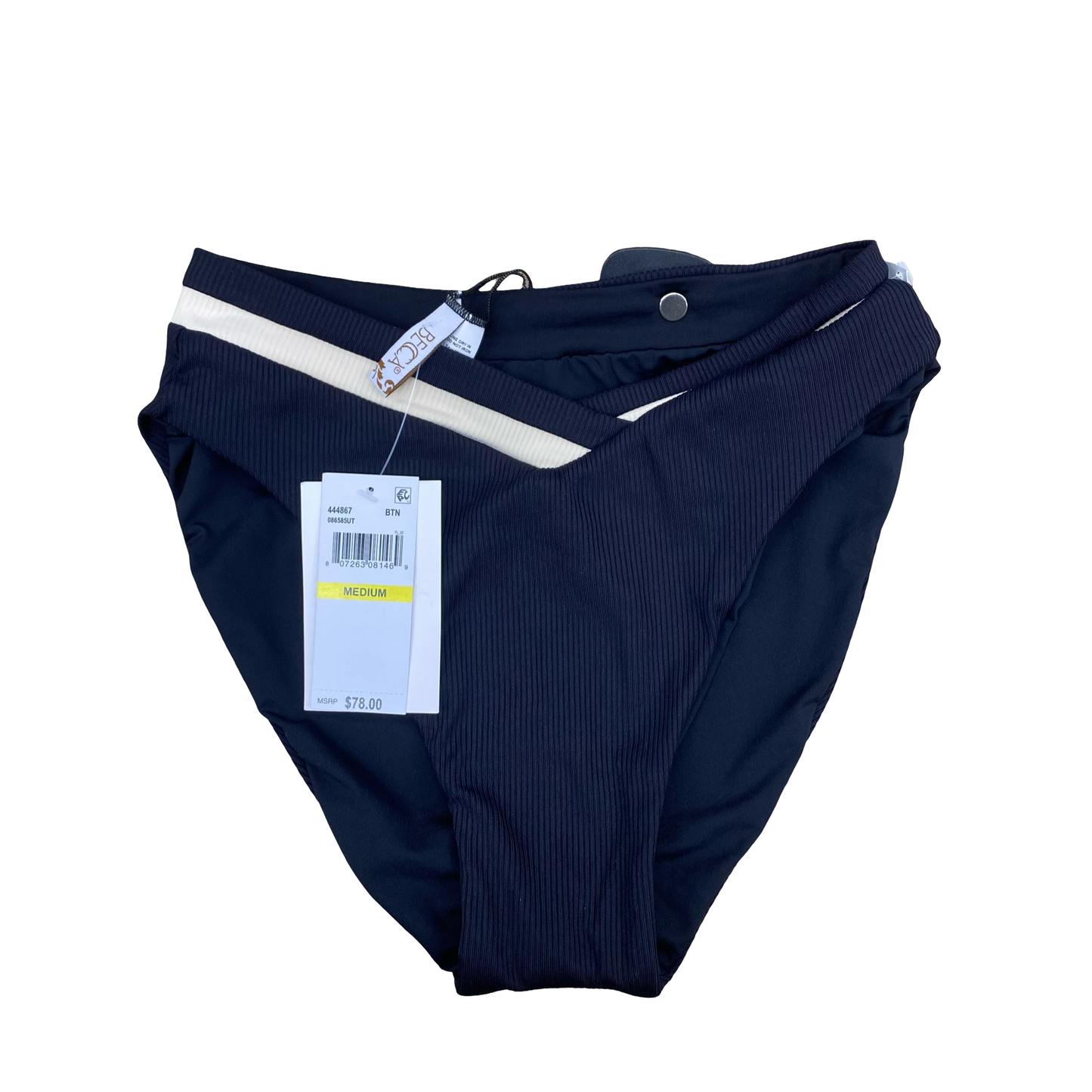 Swimsuit Bottom By Becca In Black, Size:M/ Pieces Sold Separately