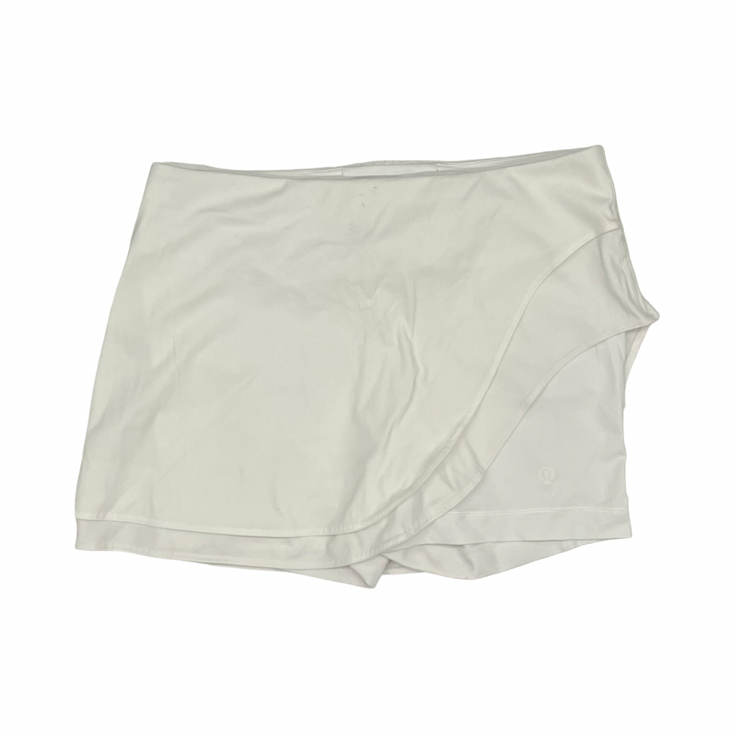 Athletic Skort By Lululemon In Cream, Size:L