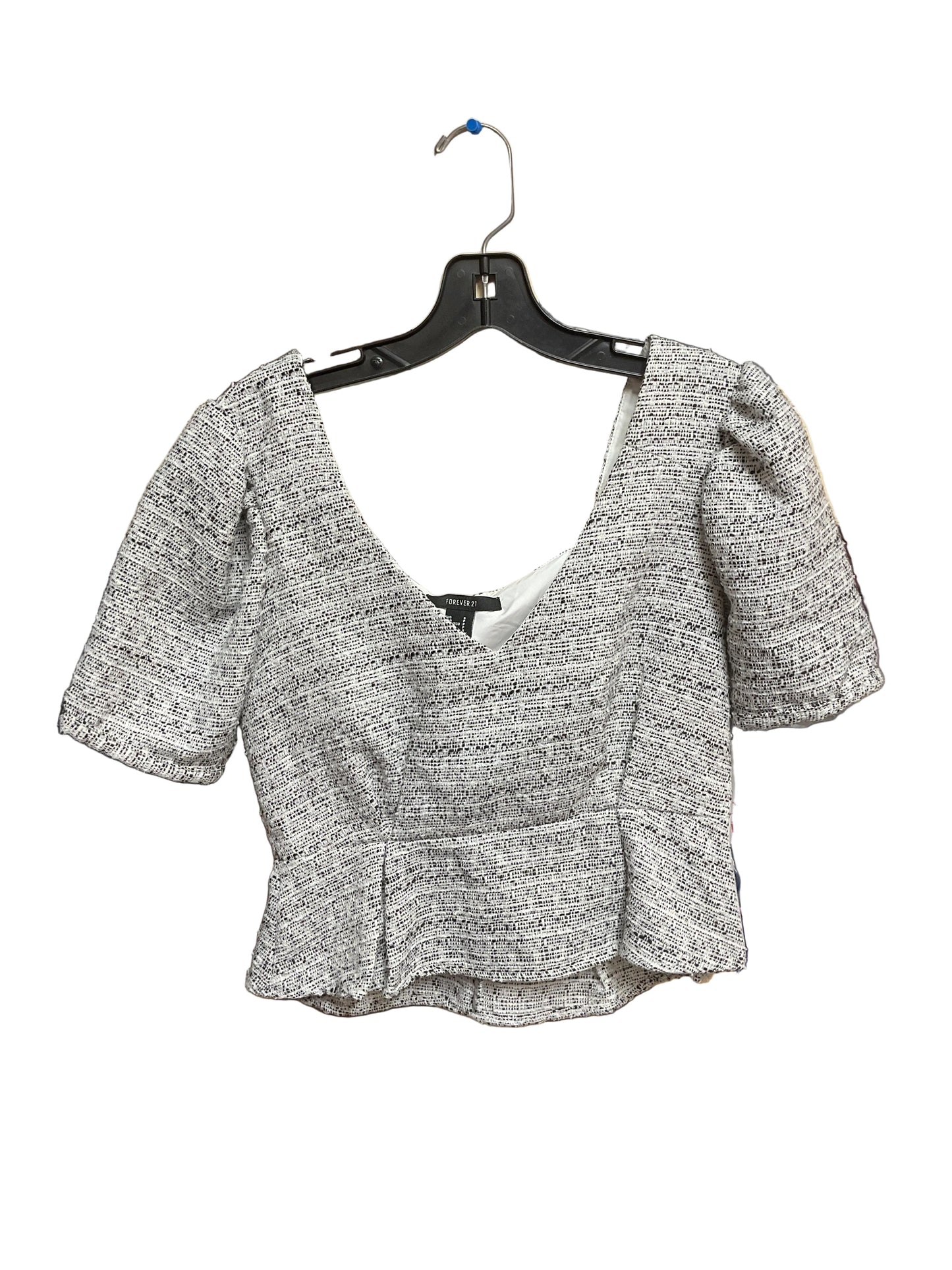 Top Ss By Forever 21 In Black & White, Size:S