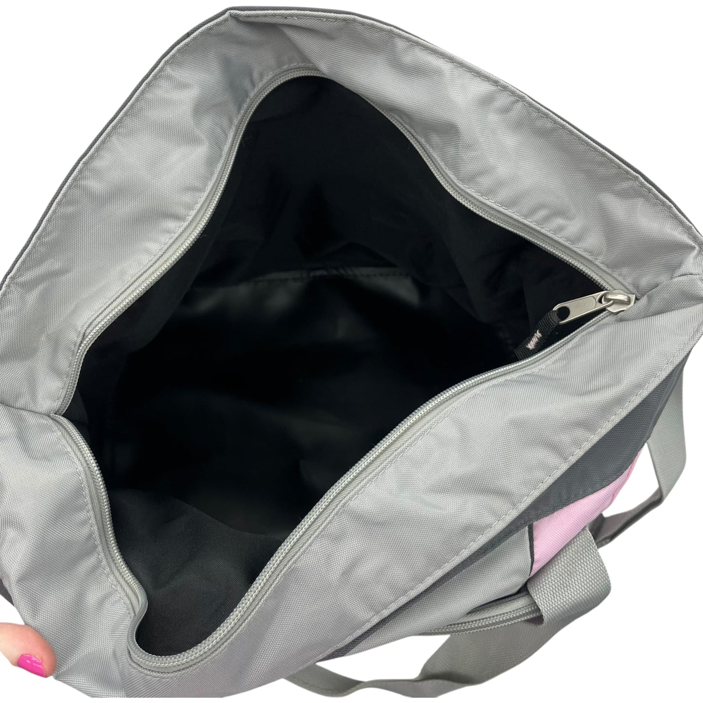 Duffle And Weekender By Champion In Grey & Pink, Size:Medium