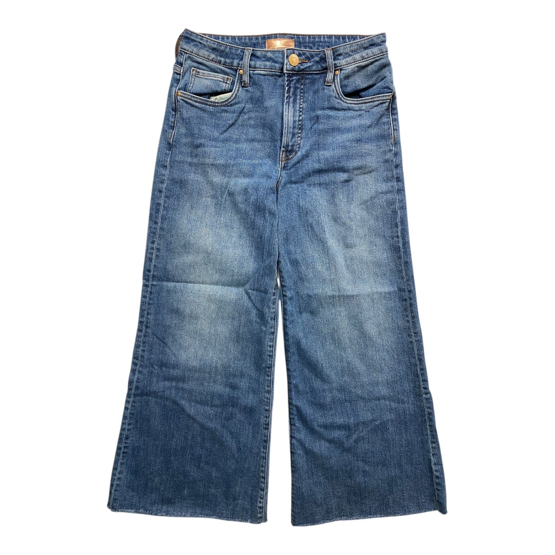 Jeans Wide Leg By Kut In Blue Denim, Size:4