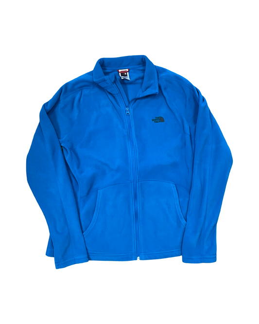 Jacket Fleece By The North Face In Blue, Size:Xl