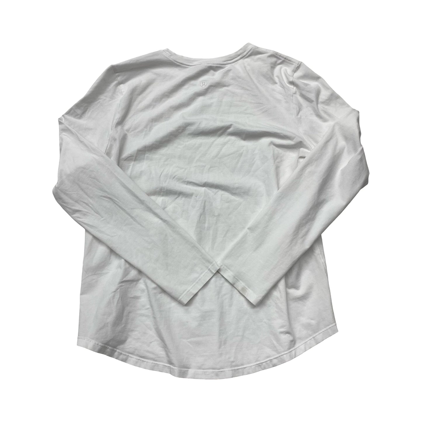 Top Ls Basic By Lululemon In White, Size:M