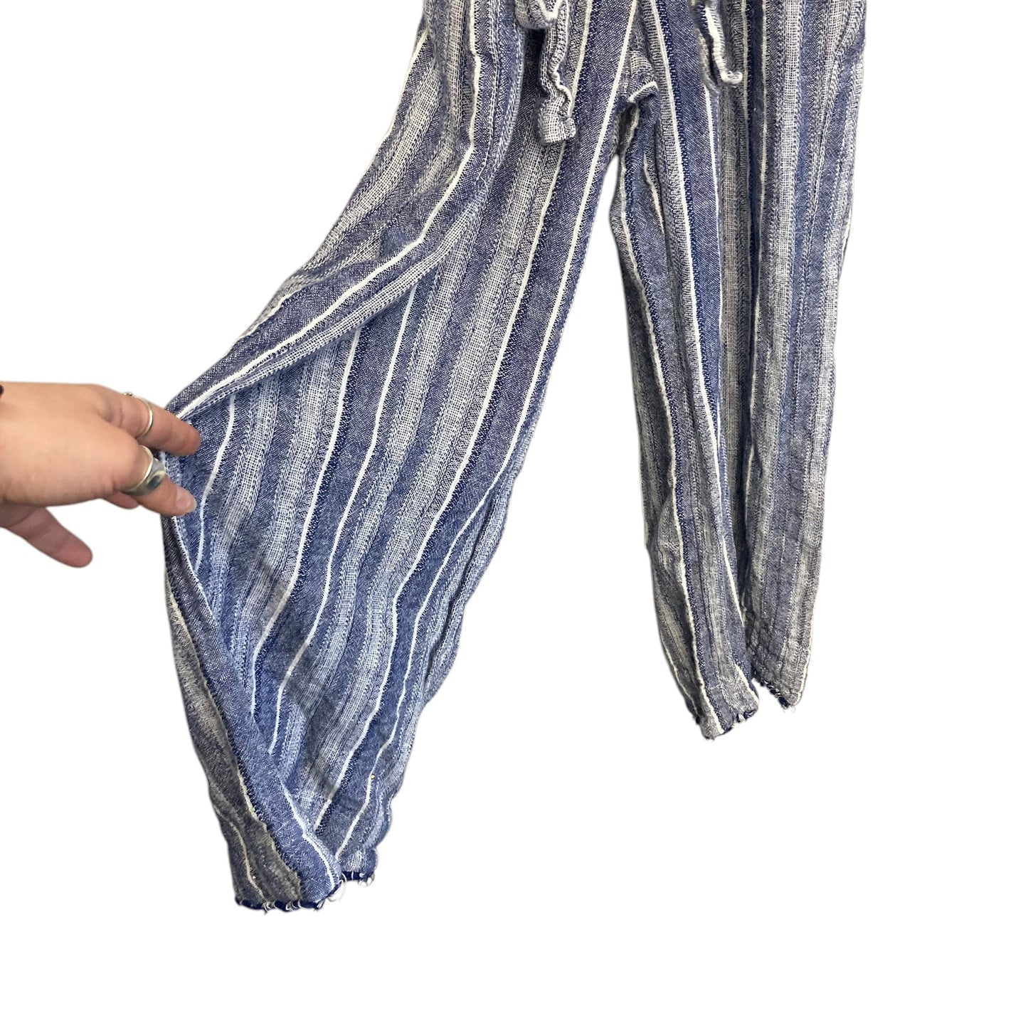 Jumpsuit By Cloth & Stone In Blue & White, Size:S