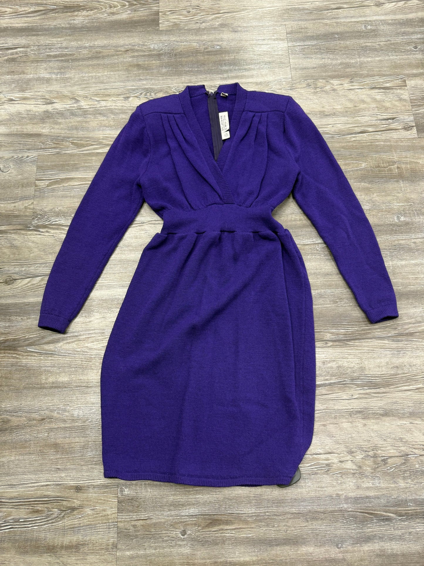 Dress Luxury Designer By St John Collection In Purple, Size:4