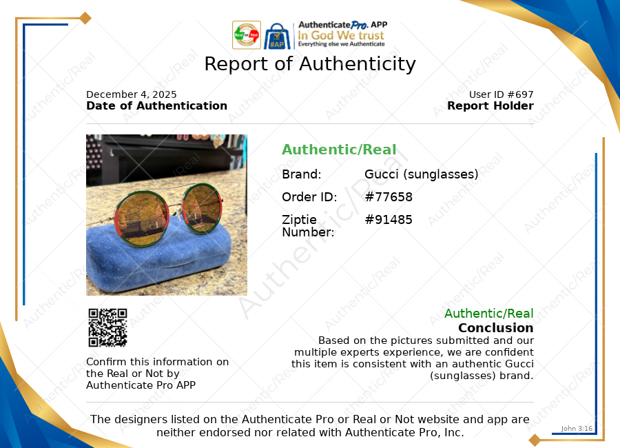 Sunglasses Luxury Designer By Gucci