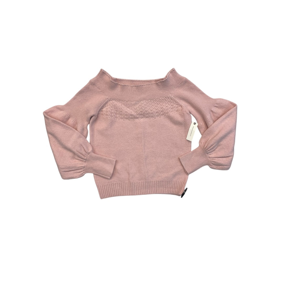 Sweater By Anthropologie In Pink, Size:S