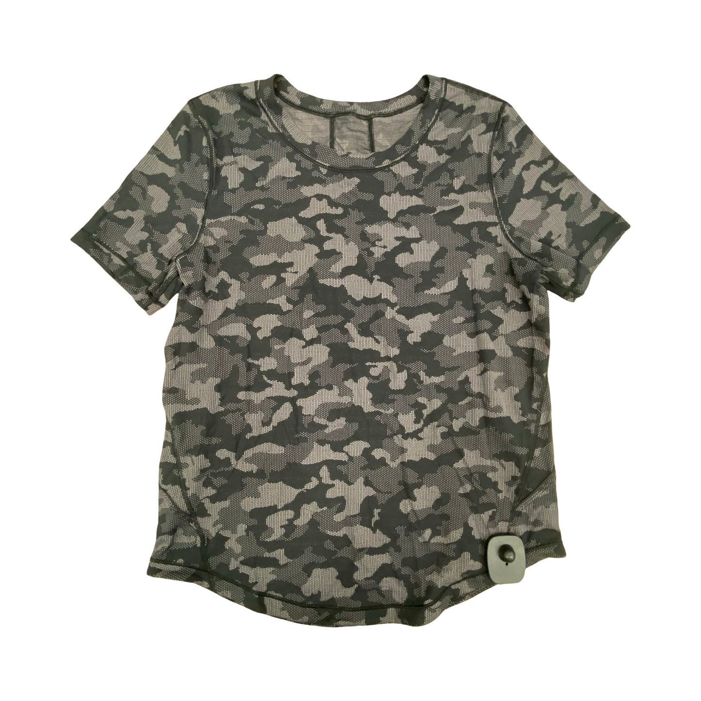 Athletic Top Ss By Lululemon In Black, Size:S