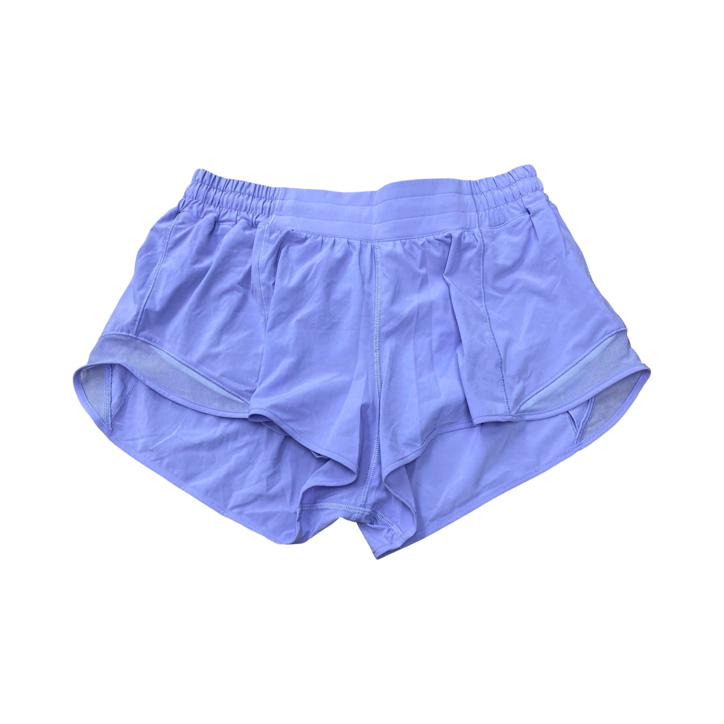 Athletic Shorts By Lululemon In Purple, Size:10