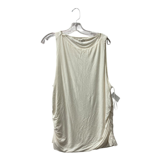 Top Sleeveless By J. Crew In Ivory, Size:Xxl