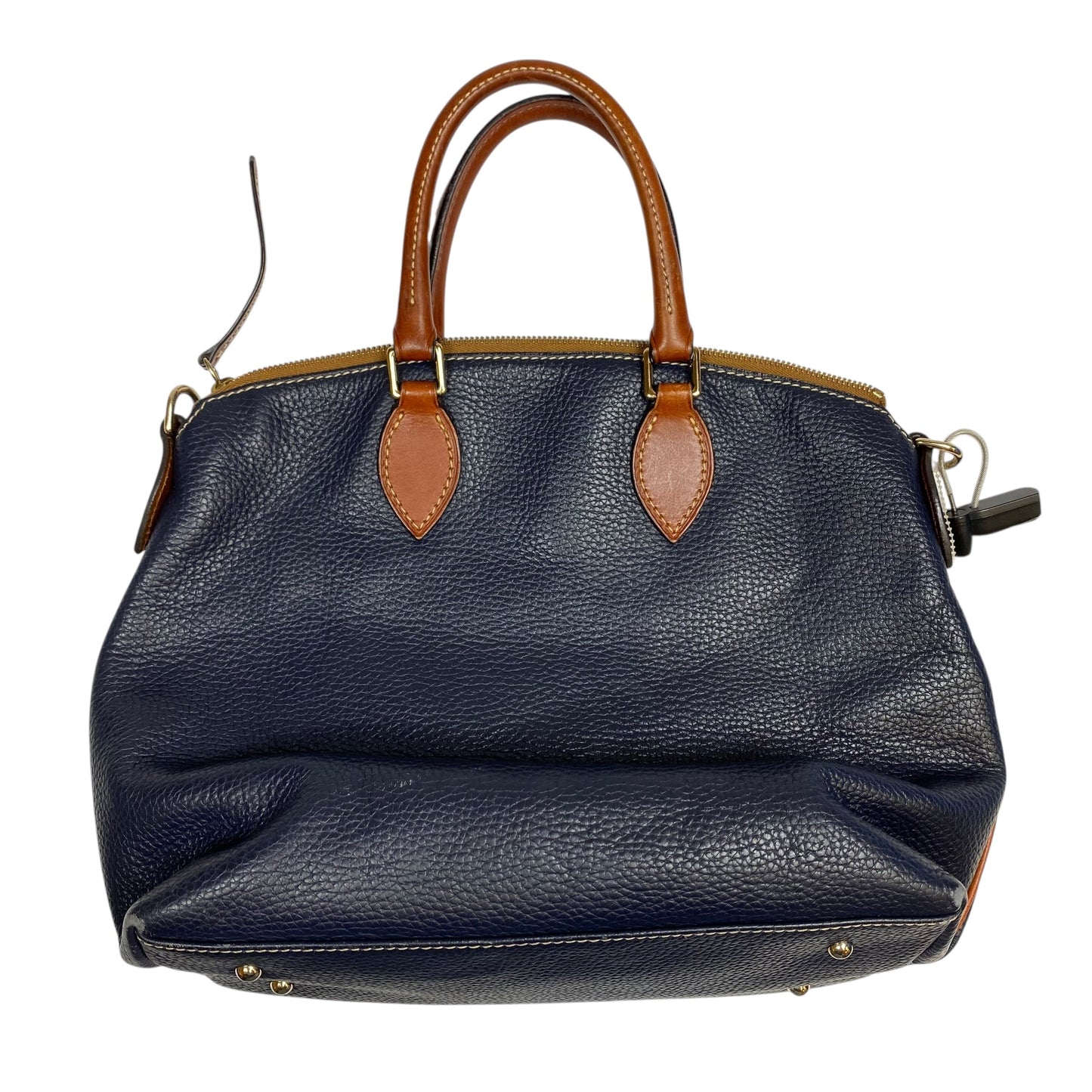 Handbag Designer By Dooney And Bourke In Navy, Size:Medium