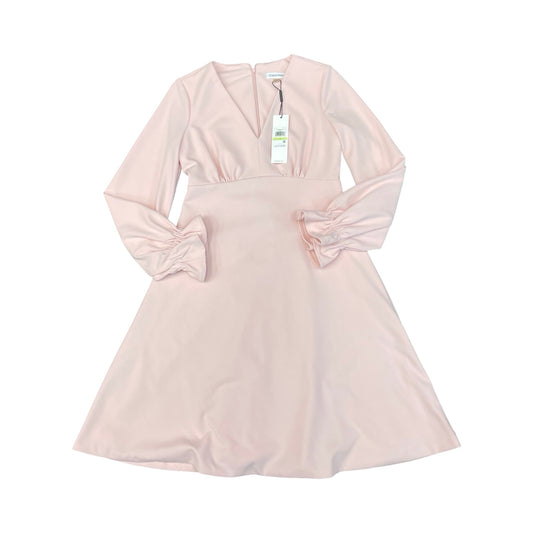 Dress Party Midi By Calvin Klein In Pink, Size:4