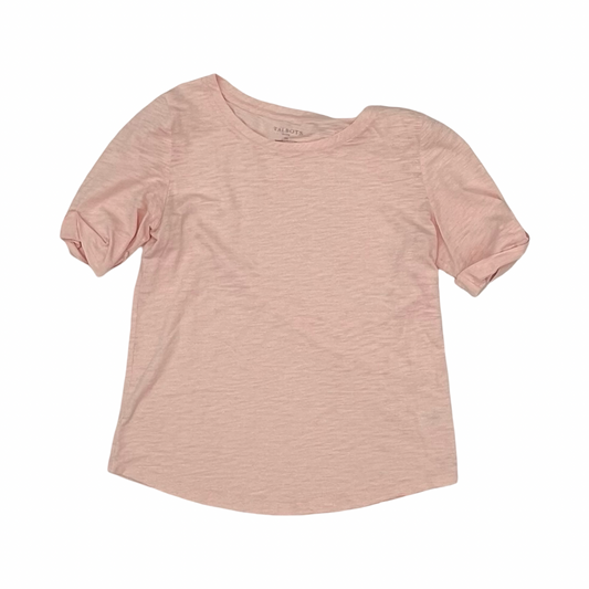 Top Ss By Talbots In Pink, Size:Sp