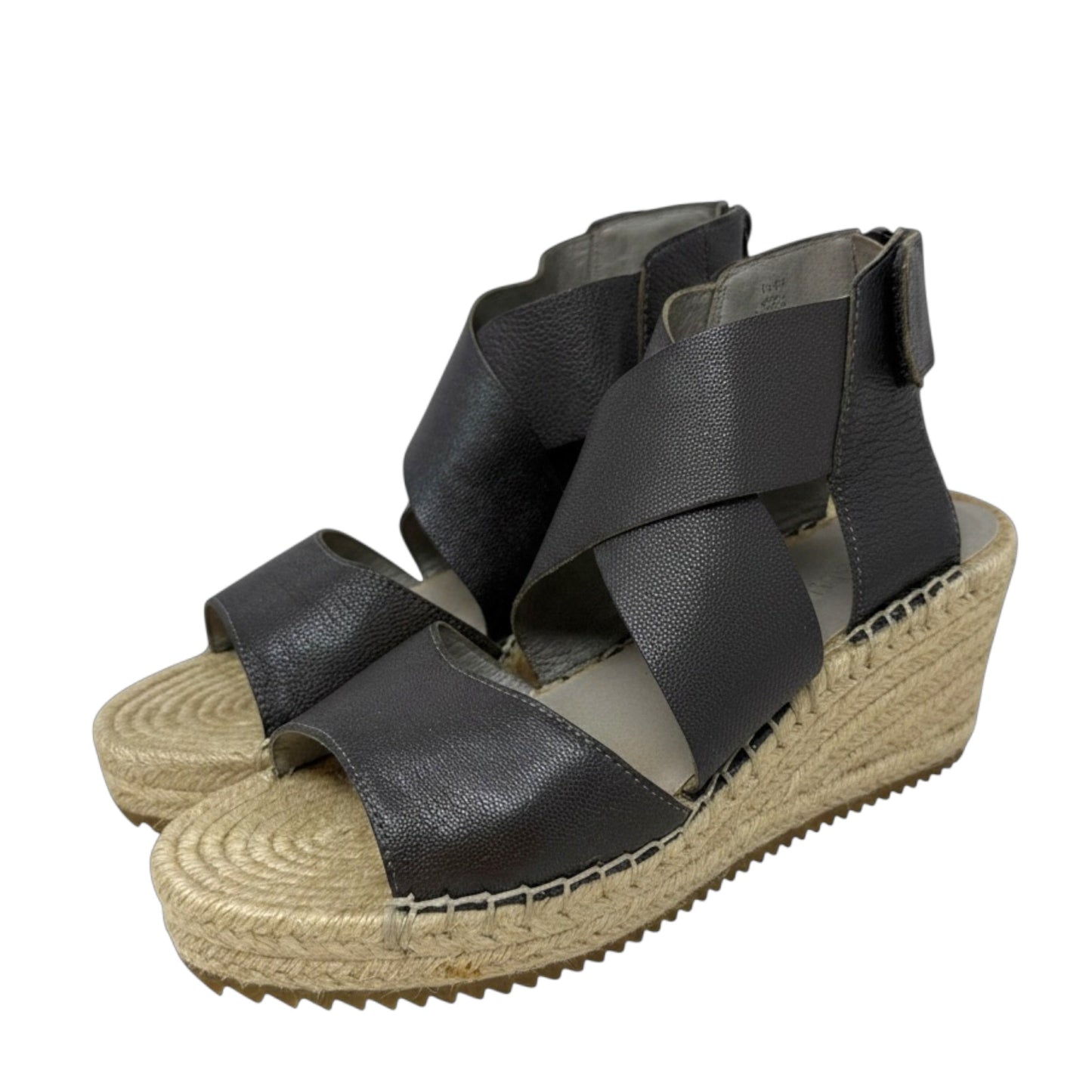 Willow Wedge Espadrille Sandals By Eileen Fisher In Brown, Size: 8.5