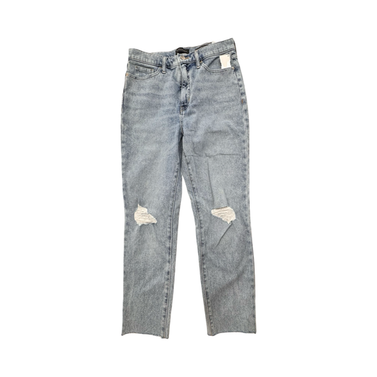 Jeans Straight By Banana Republic In Blue Denim, Size:10