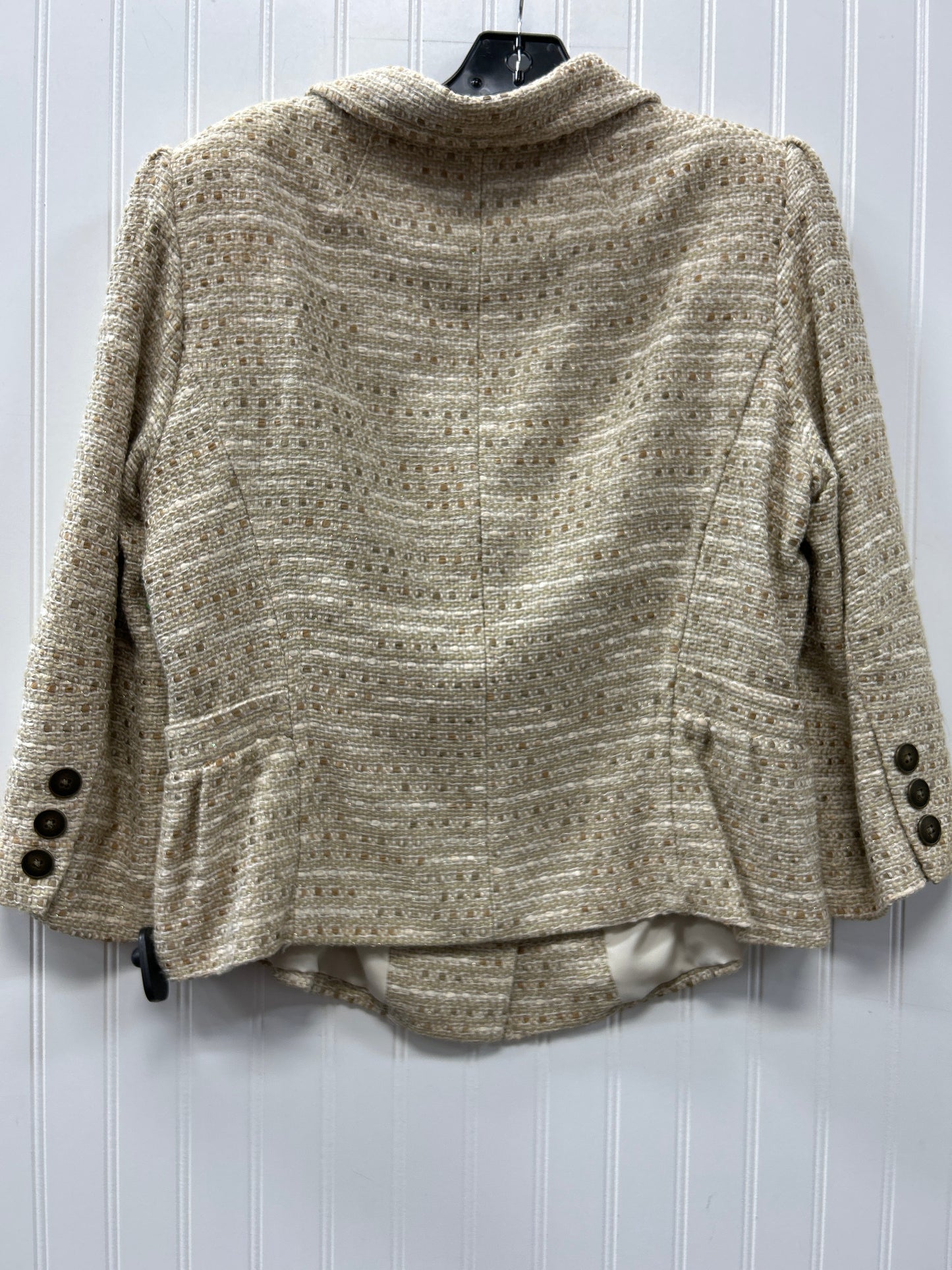 Skirt Suit 2Pc By Victor In Tan, Size:L