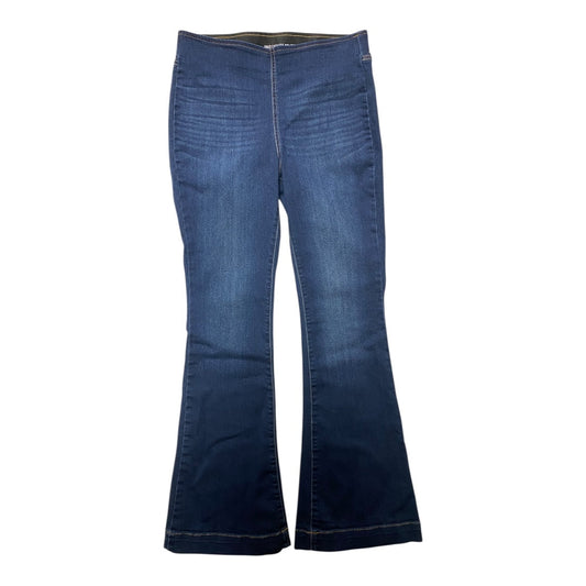 Jeans Flared By Inc In Blue Denim, Size:8