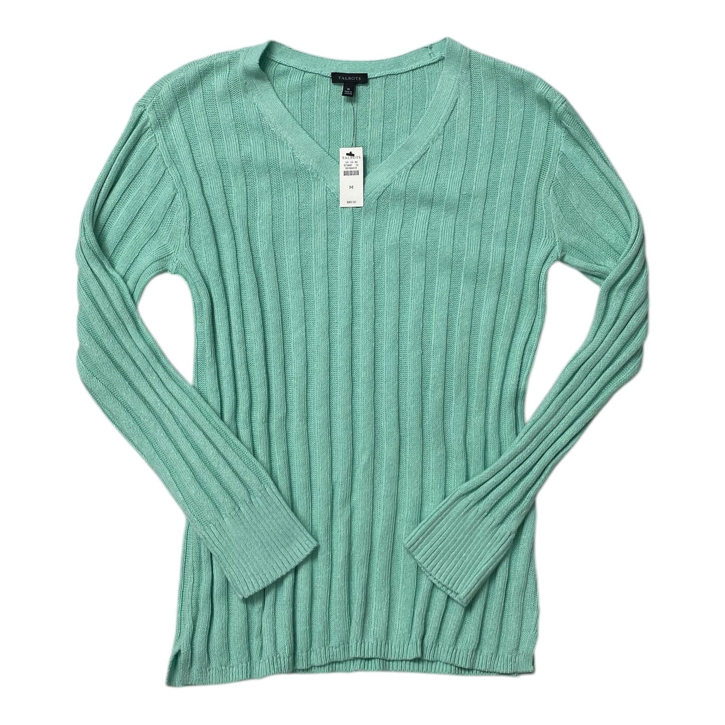 Sweater By Talbots In Green, Size:M