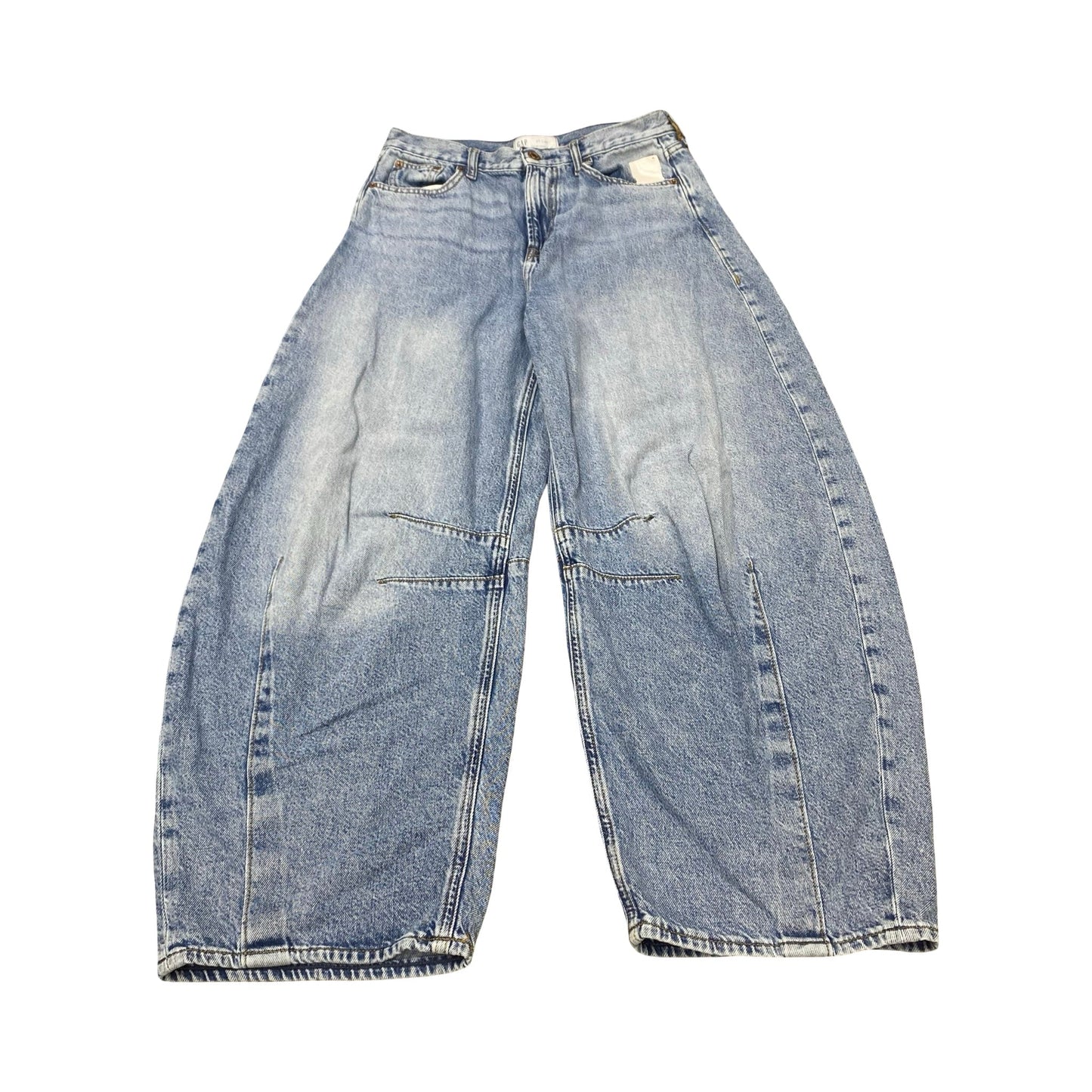 Jeans Wide Leg By Gap In Blue Denim, Size:4