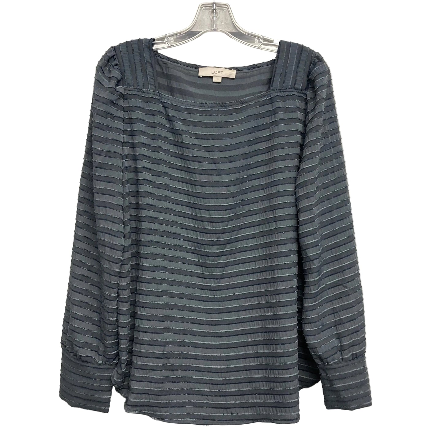Top Ls By Loft In Grey, Size:L