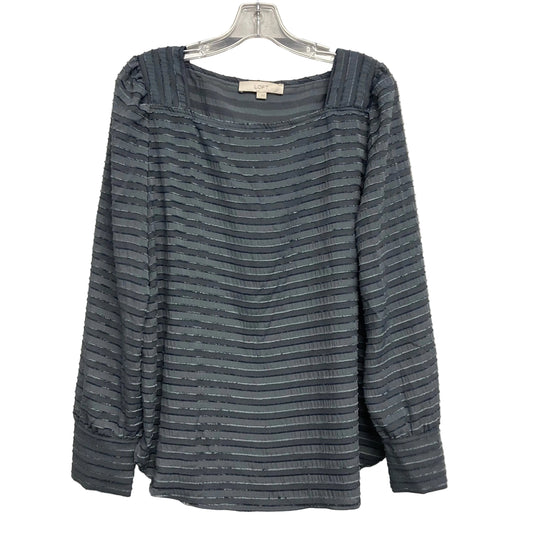 Top Ls By Loft In Grey, Size:L