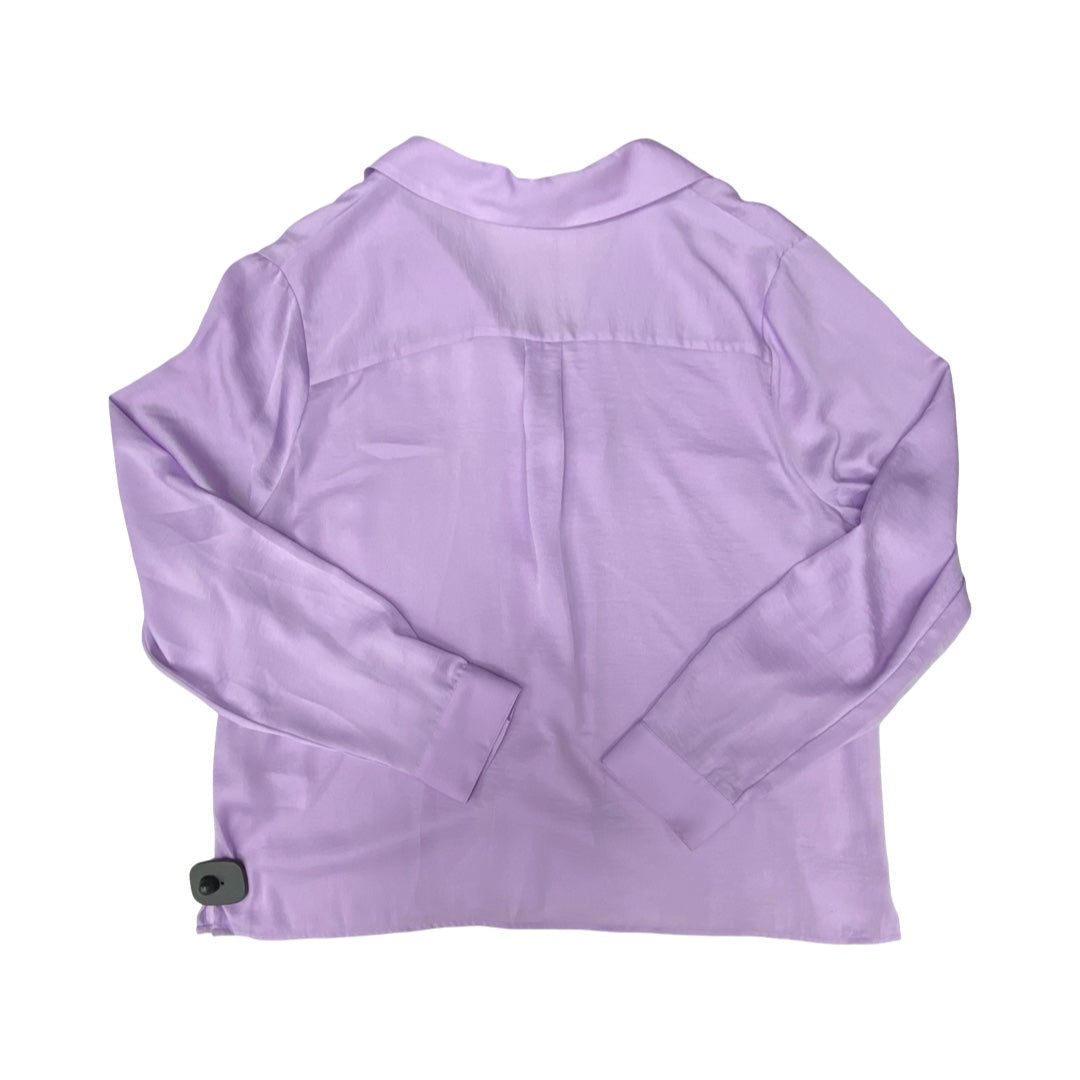 Top Ls By Banana Republic In Purple, Size:L