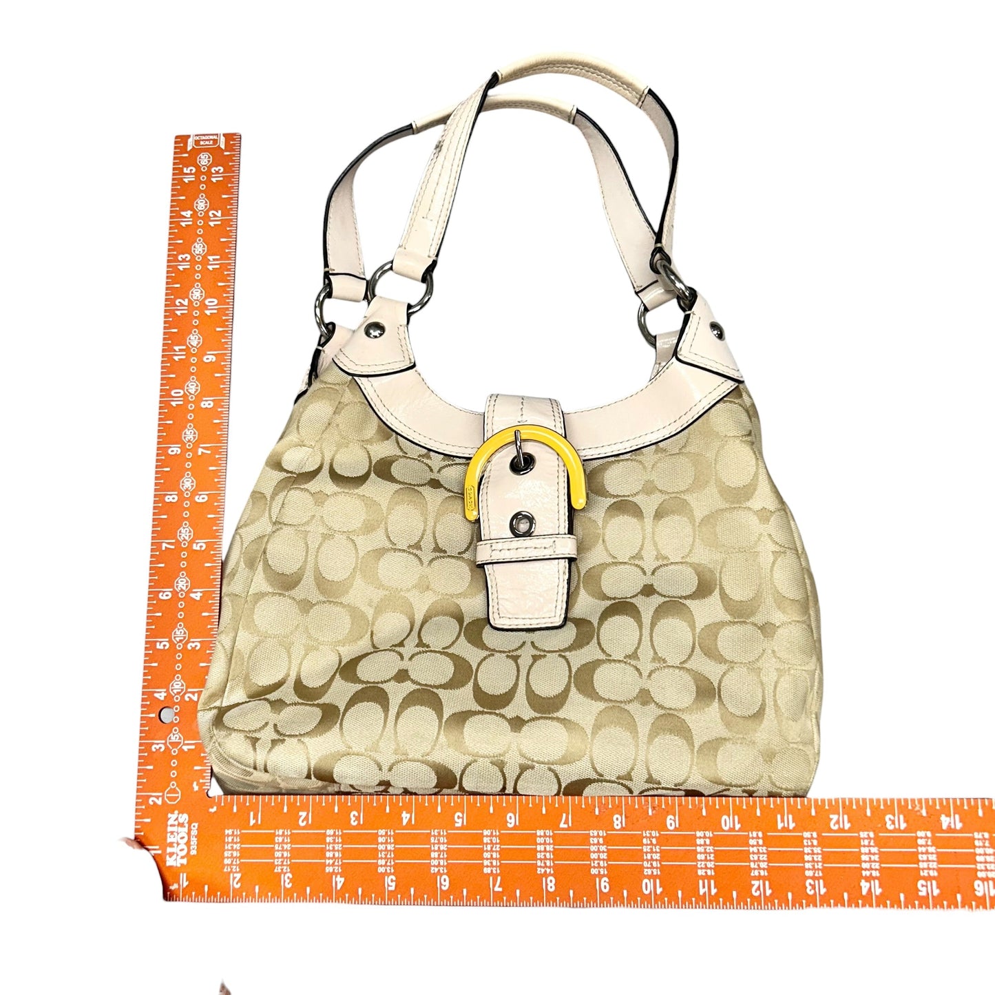 Handbag Designer By Coach, Size: Medium