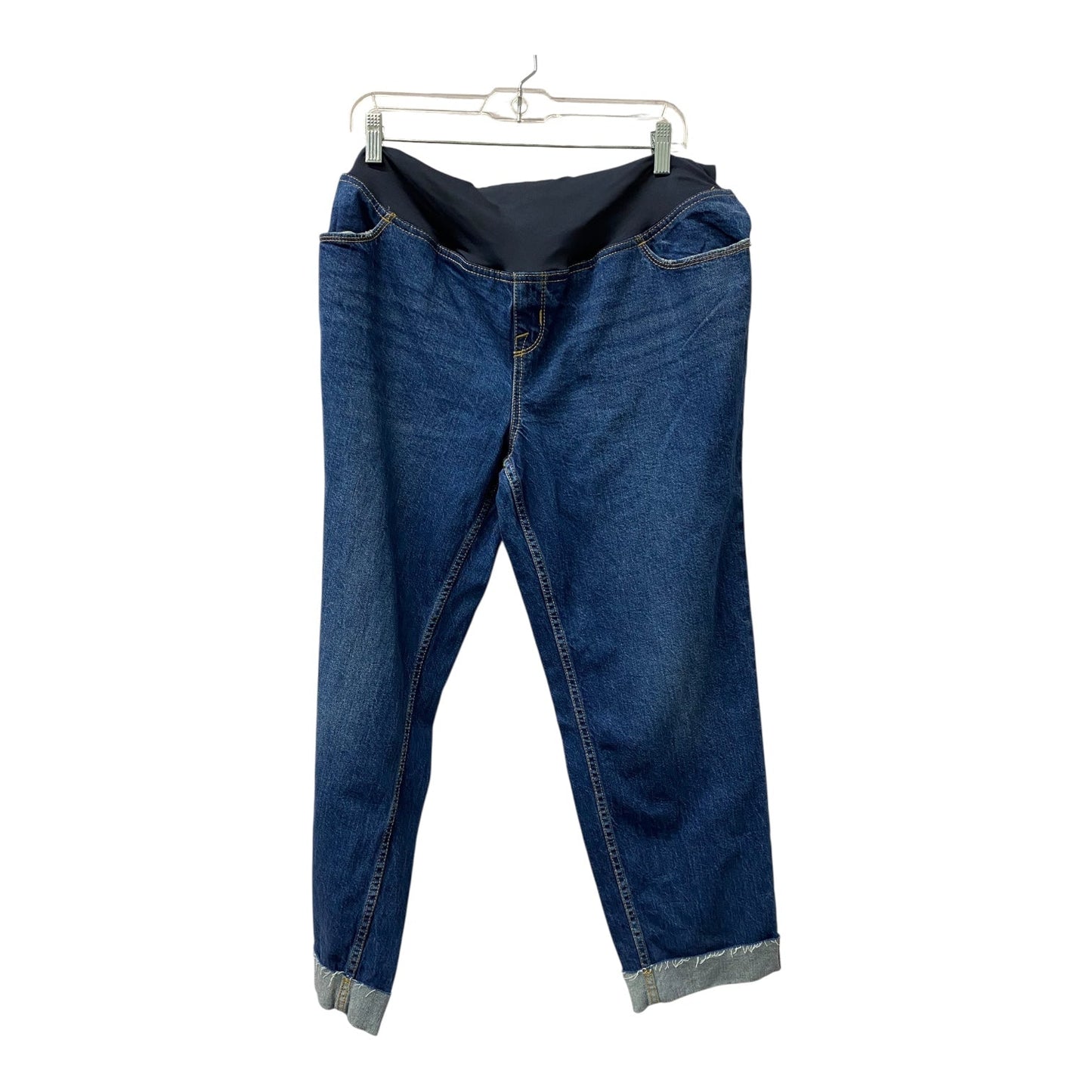 Mat Jeans By Isabel Maternity In Blue, Size:14