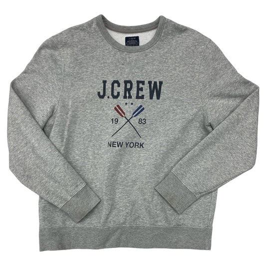 Top Ls By J. Crew In Grey, Size:Xl