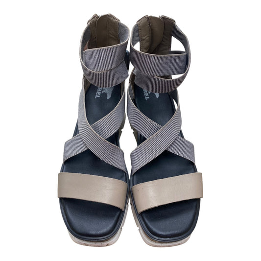 Sandals Designer By Sorel In Multi, Size:9