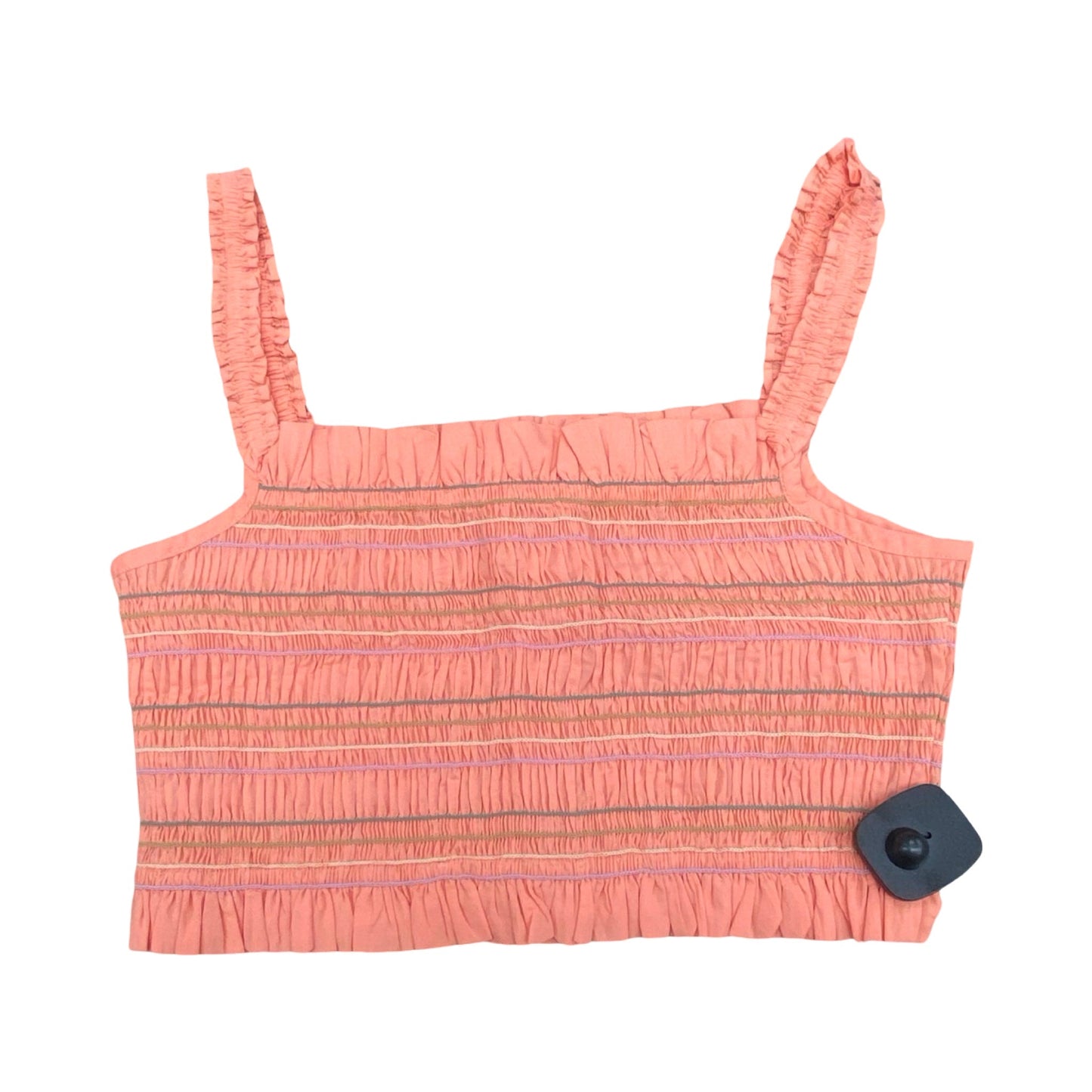 Top Sleeveless By Cmc In Orange, Size:M