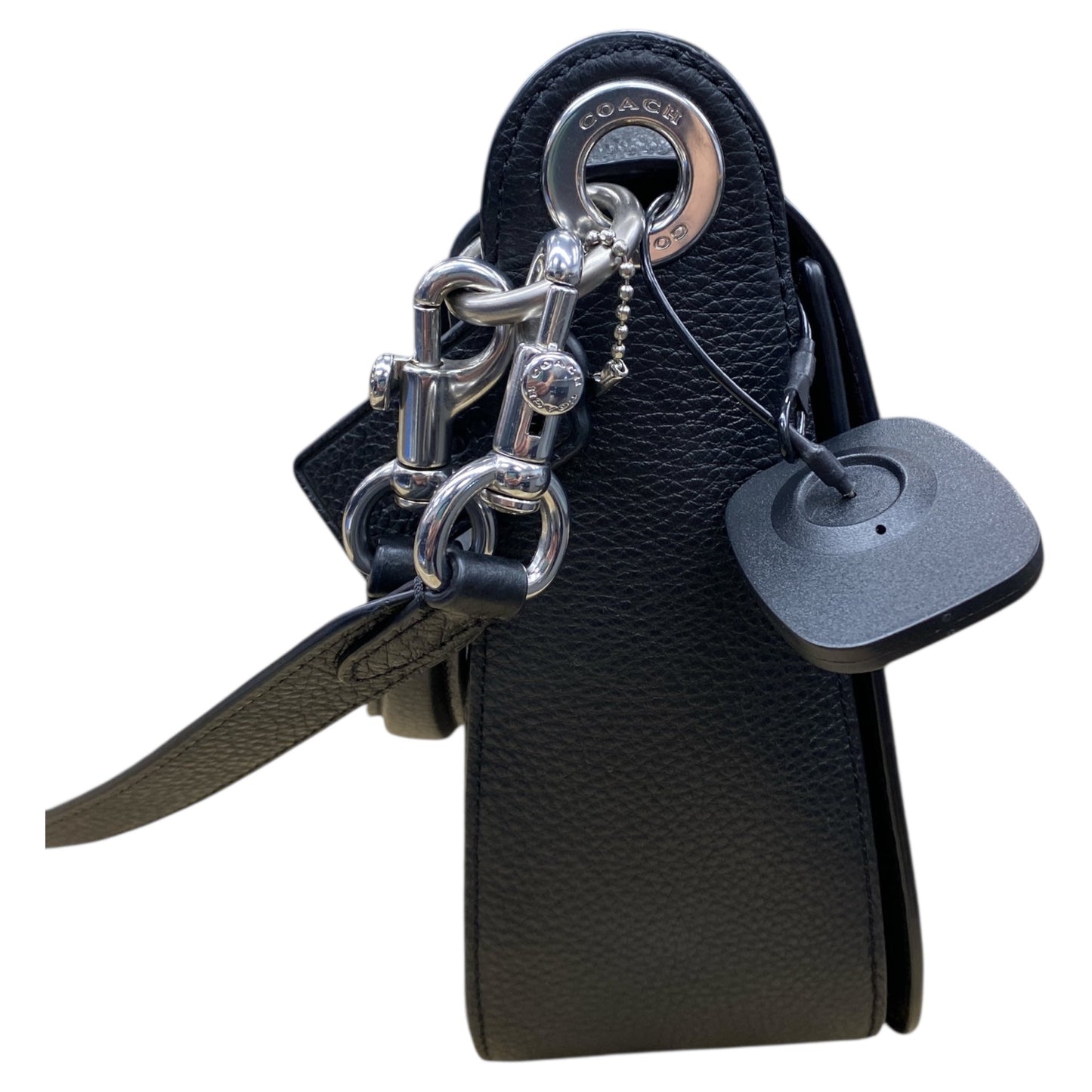 Handbag Designer By Coach In Black, Size:Medium