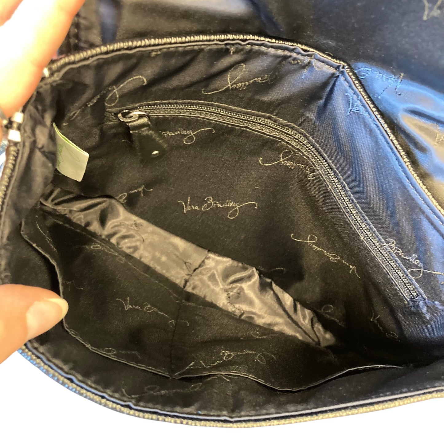 Crossbody By Vera Bradley In Striped Pattern, Size:Medium