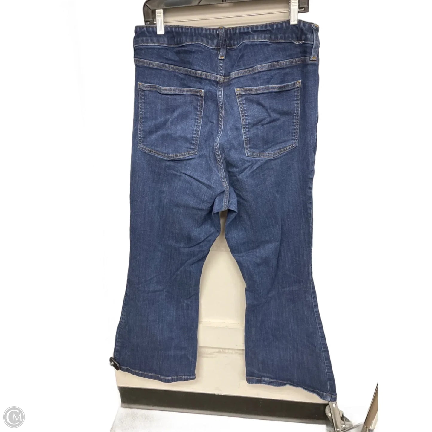 Jeans Flared By Ava & Viv In Blue, Size: 18