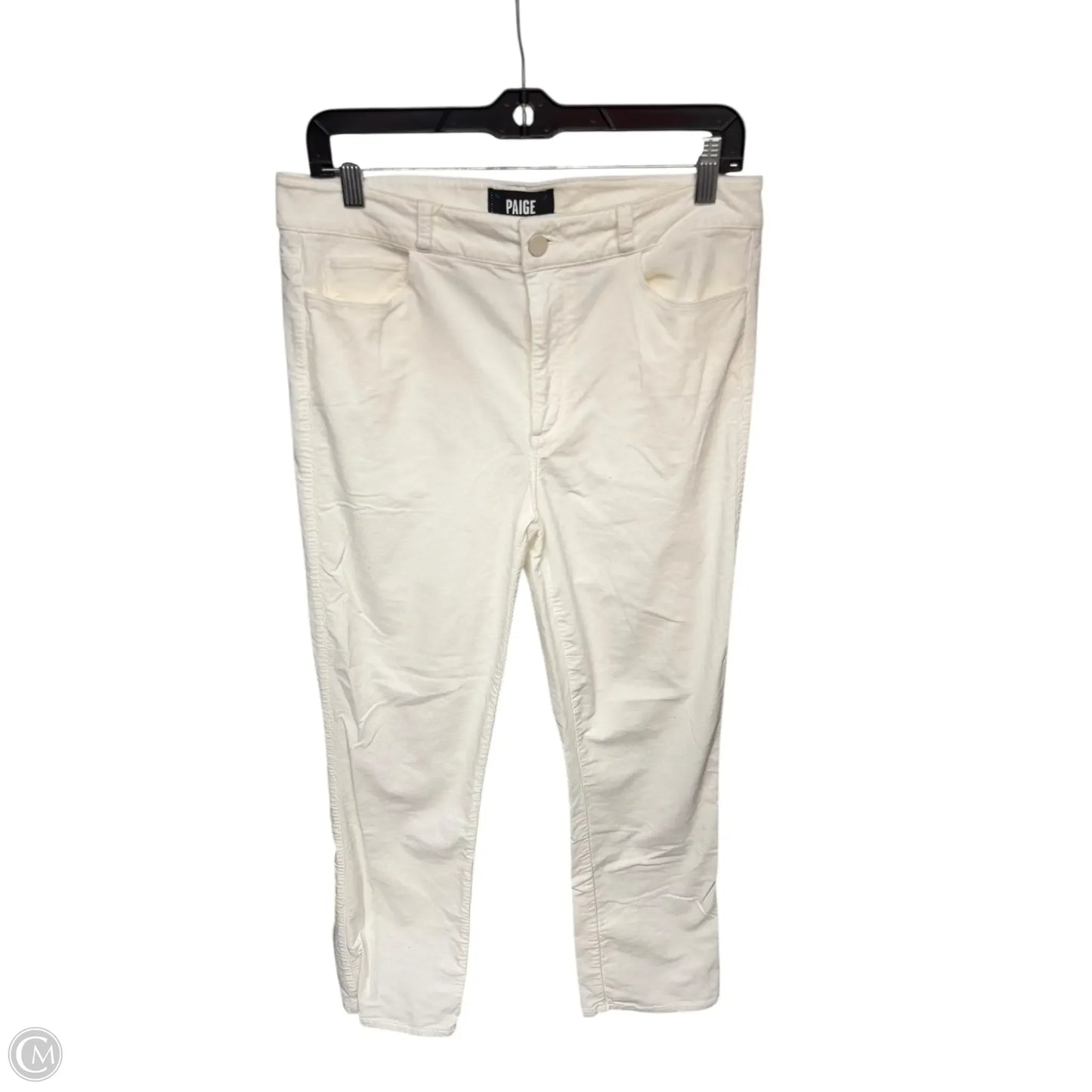 Pants Corduroy By Paige In Ivory, Size: 30