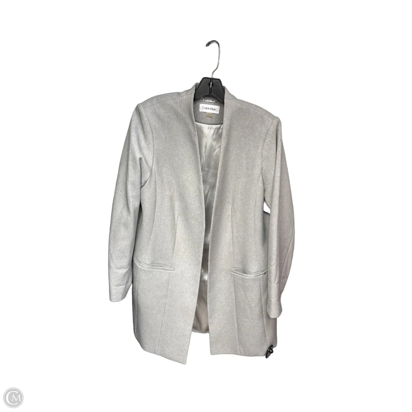 Jacket Other By Calvin Klein In Grey, Size: 14