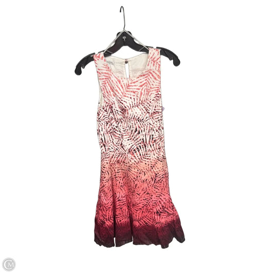 Dress Casual Midi By Maggy London In Pink, Size: 8
