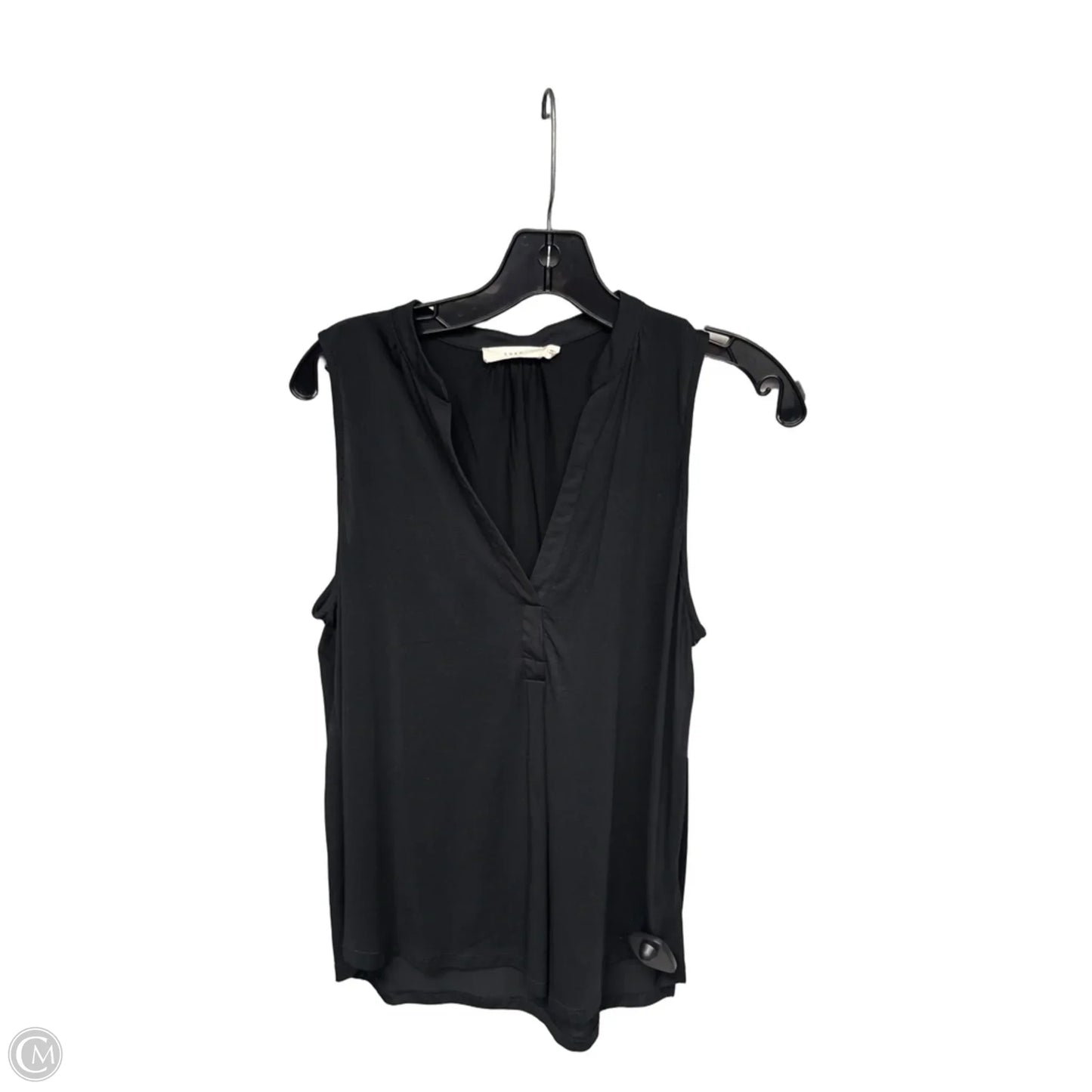 Top Sleeveless By Lush In Black, Size: S