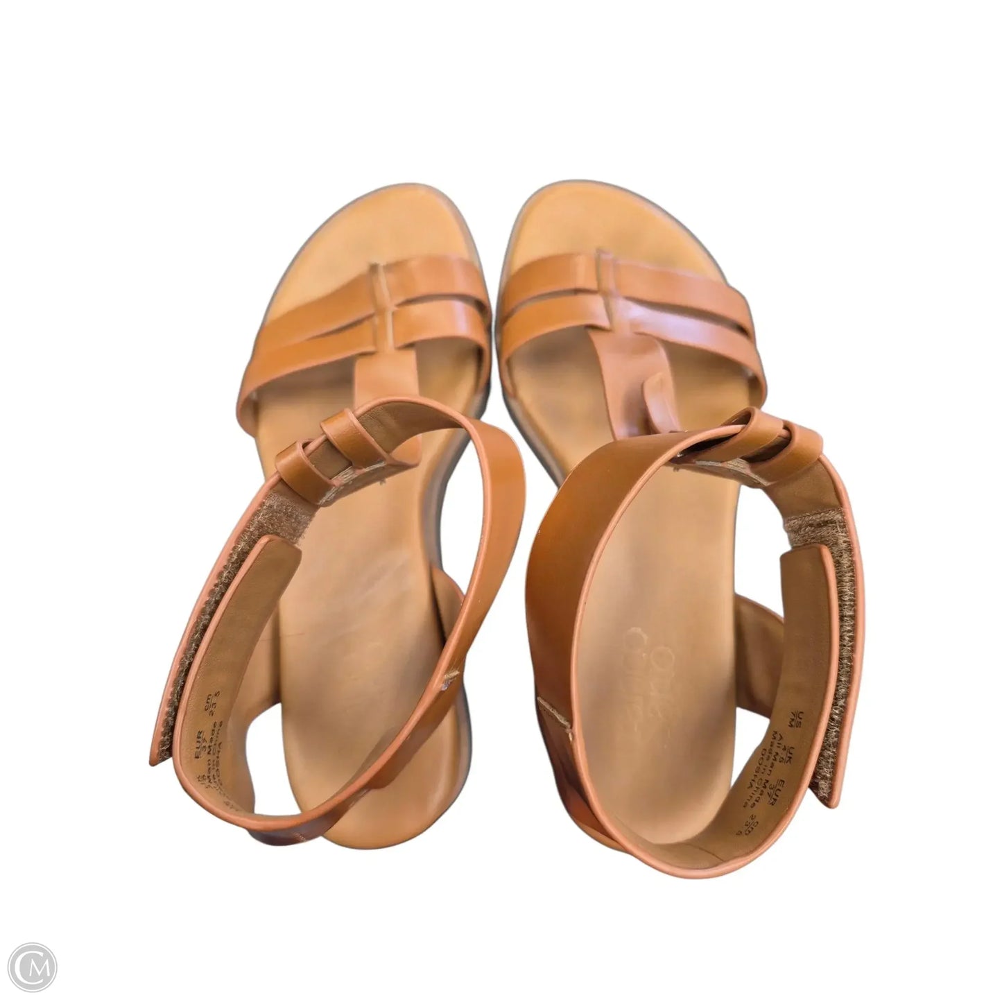 Sandals Flats By Franco Sarto In Brown, Size: 7
