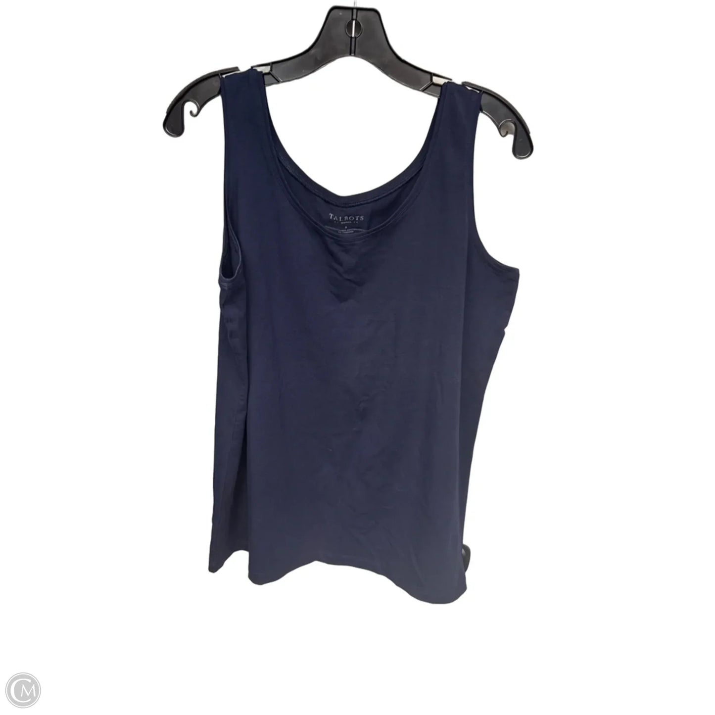 Tank Top By Talbots In Navy, Size: 1x