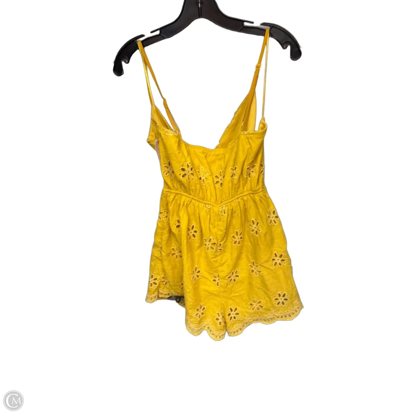 Romper By Blue Rain In Yellow, Size: M