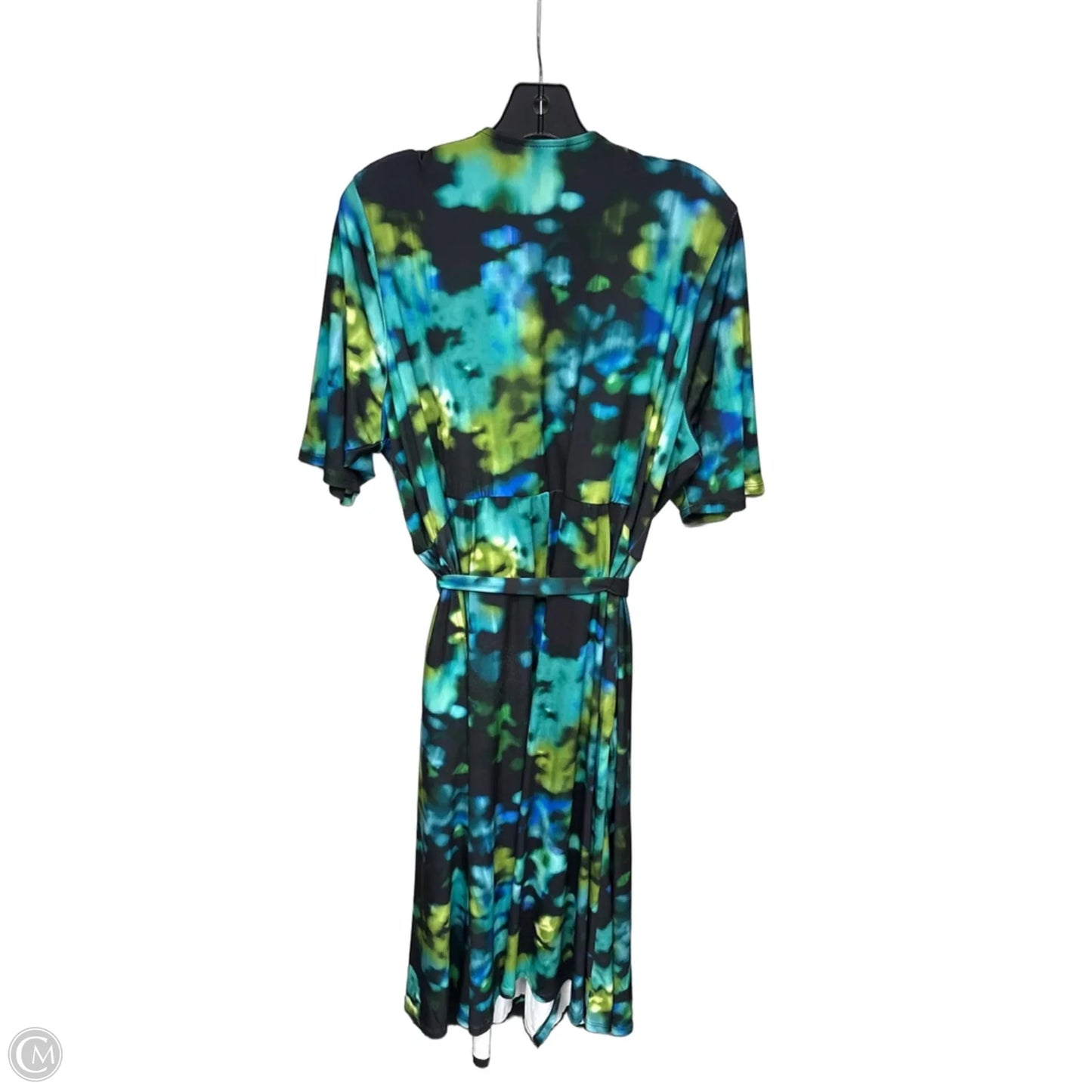 Dress Casual Maxi By Torrid In Black & Blue, Size: 2x